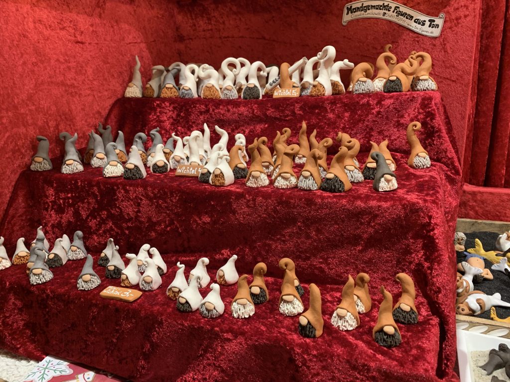 Auf dem Husumer Weihnachtsmarkt: Wichtel