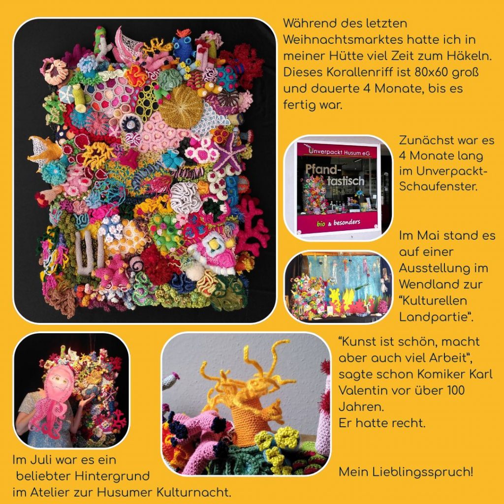 Das gehäkelte Korallenriff